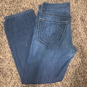 Men’s Straight True Religion Jeans
